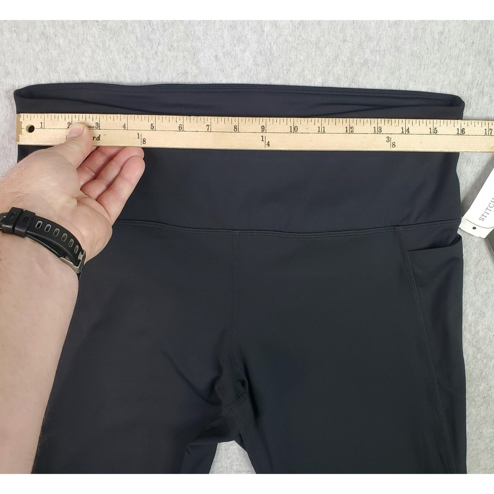 MPG Sport Leggings Womens XL Black Prosper High Waisted Compression Pockets - Picture 8 of 16